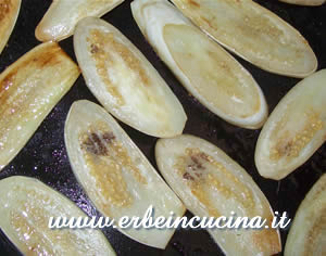 Fried white eggplant