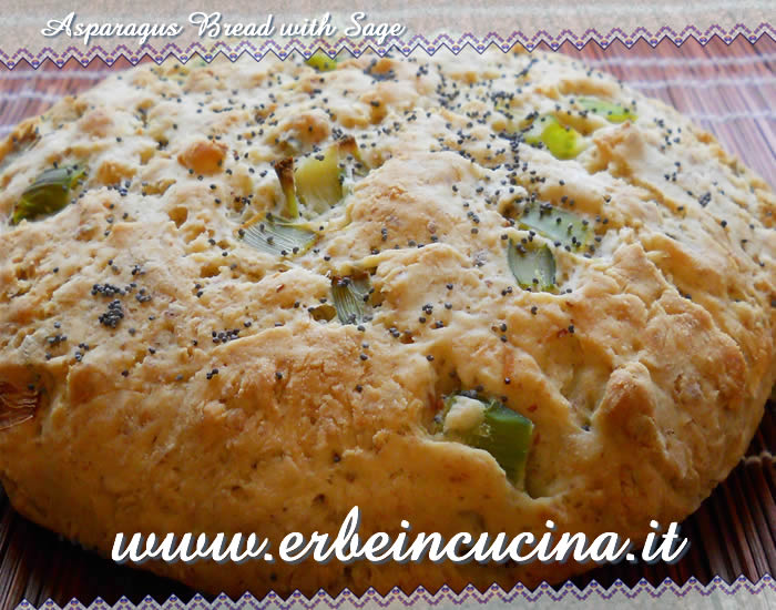Asparagus Bread with Sage