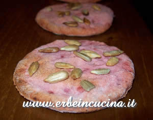 Pink Crackers with Sunflower Seeds