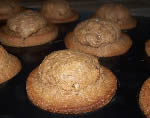 Muffin di cioccolato e menta