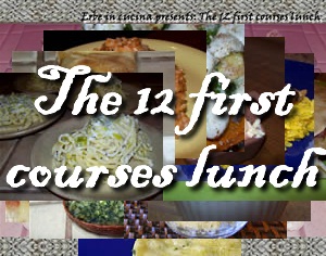The 12 first courses lunch